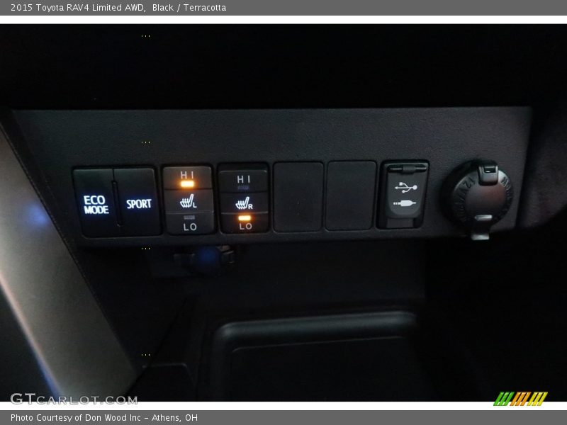 Black / Terracotta 2015 Toyota RAV4 Limited AWD