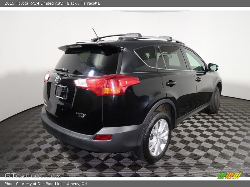 Black / Terracotta 2015 Toyota RAV4 Limited AWD