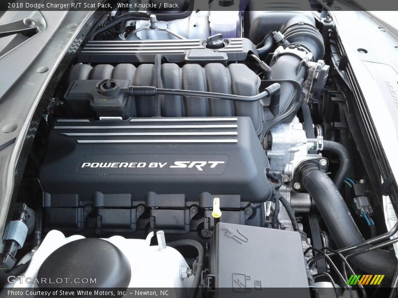 White Knuckle / Black 2018 Dodge Charger R/T Scat Pack