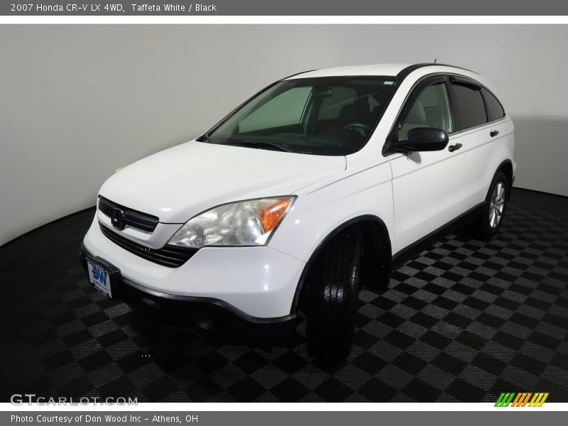 Taffeta White / Black 2007 Honda CR-V LX 4WD