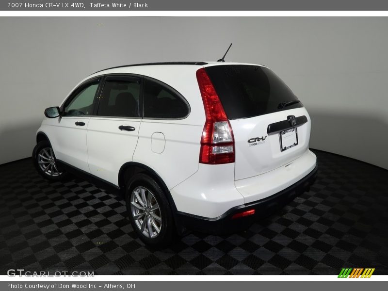 Taffeta White / Black 2007 Honda CR-V LX 4WD