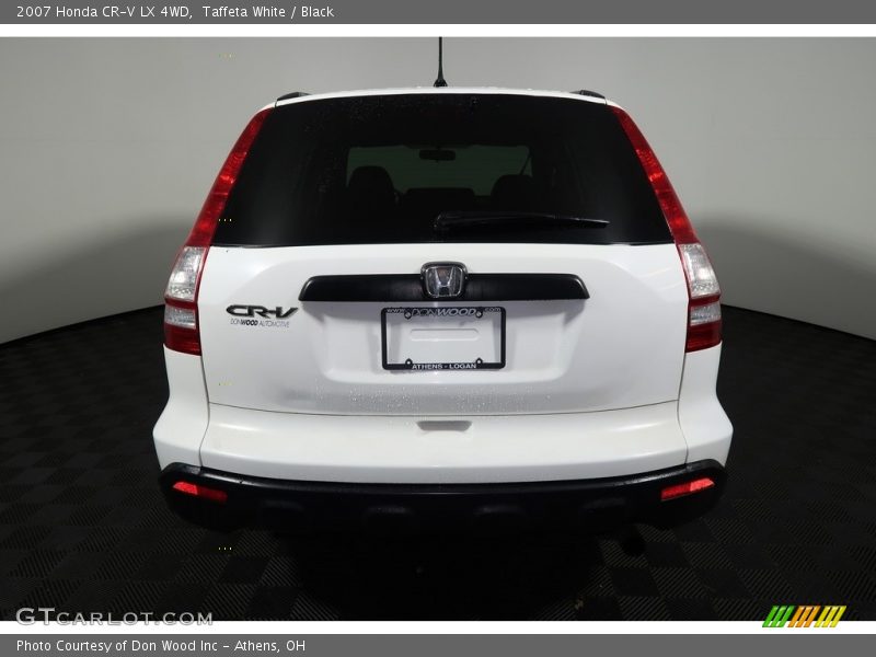 Taffeta White / Black 2007 Honda CR-V LX 4WD