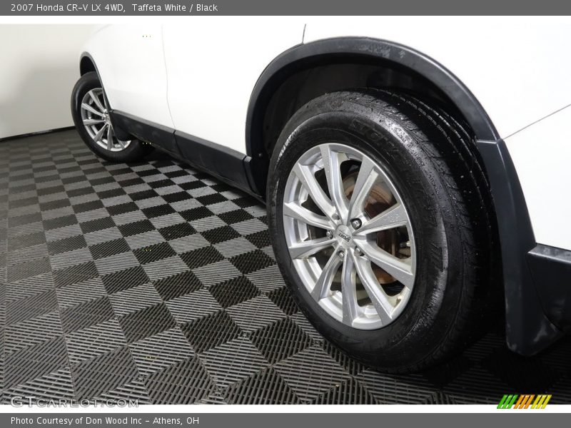 Taffeta White / Black 2007 Honda CR-V LX 4WD