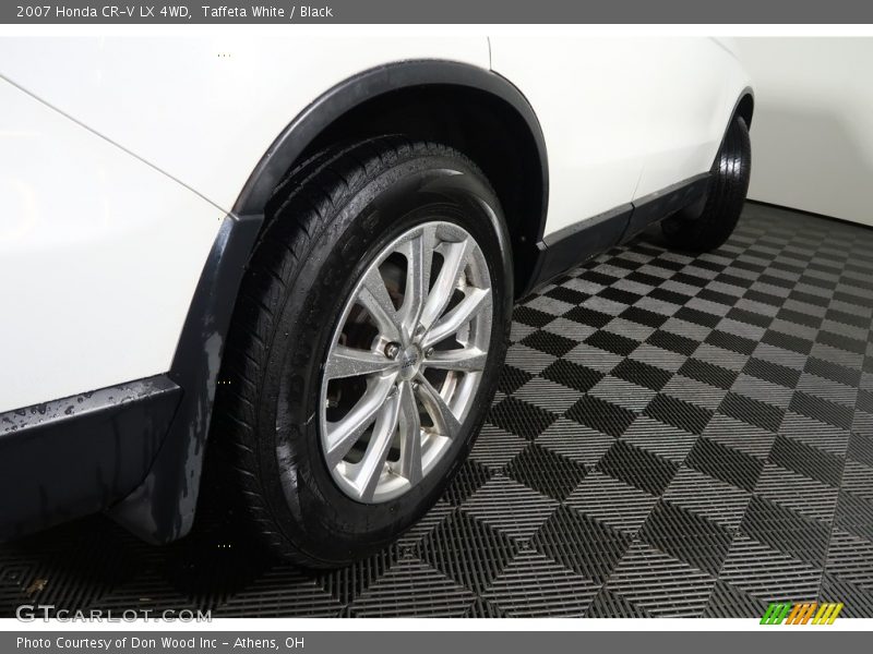 Taffeta White / Black 2007 Honda CR-V LX 4WD