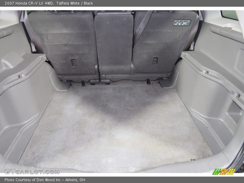 Taffeta White / Black 2007 Honda CR-V LX 4WD