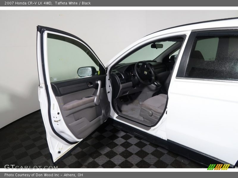 Taffeta White / Black 2007 Honda CR-V LX 4WD