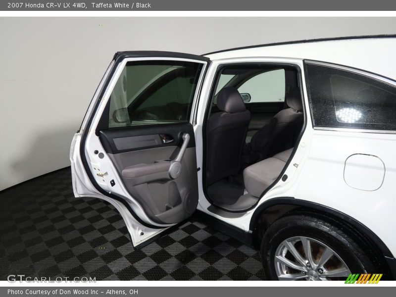Taffeta White / Black 2007 Honda CR-V LX 4WD