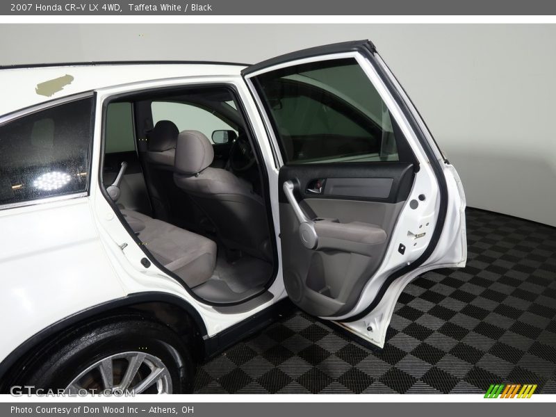 Taffeta White / Black 2007 Honda CR-V LX 4WD
