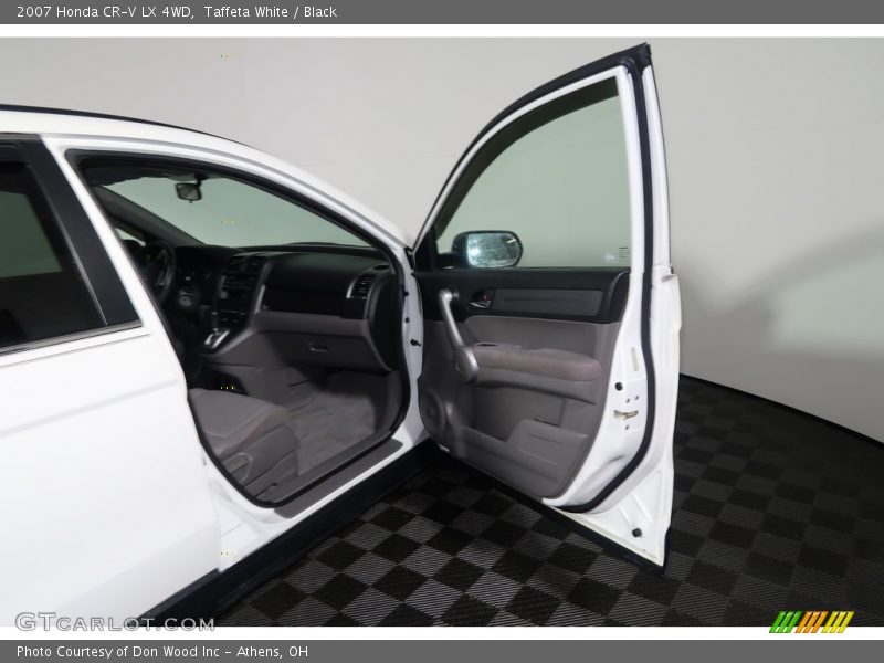 Taffeta White / Black 2007 Honda CR-V LX 4WD
