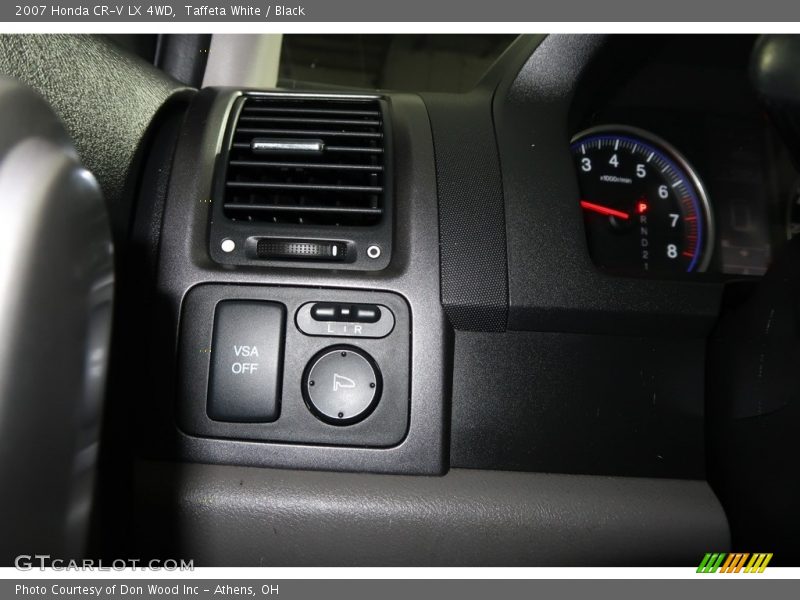Taffeta White / Black 2007 Honda CR-V LX 4WD