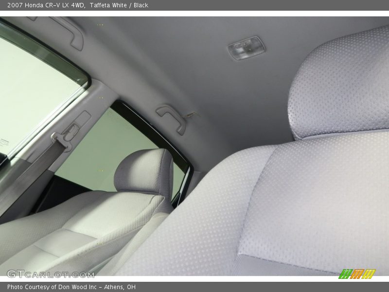 Taffeta White / Black 2007 Honda CR-V LX 4WD