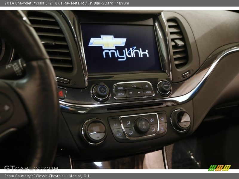 Blue Ray Metallic / Jet Black/Dark Titanium 2014 Chevrolet Impala LTZ