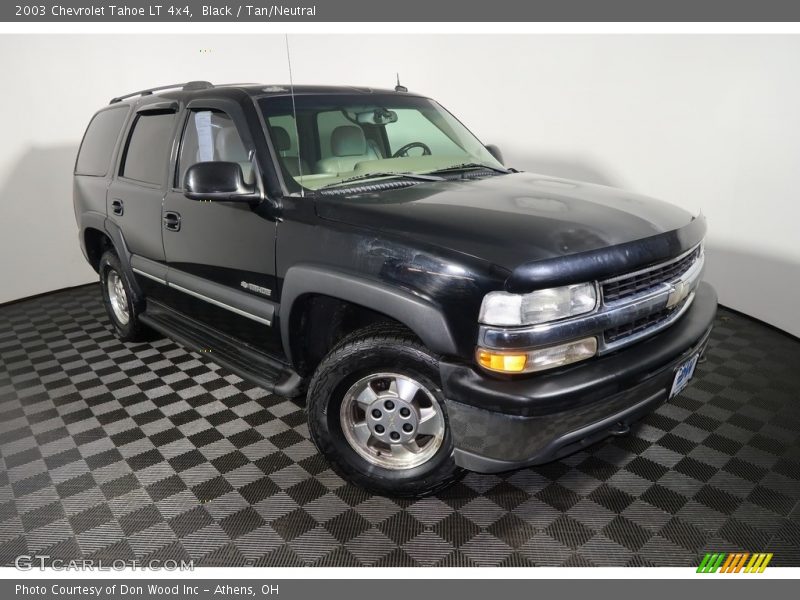 Black / Tan/Neutral 2003 Chevrolet Tahoe LT 4x4