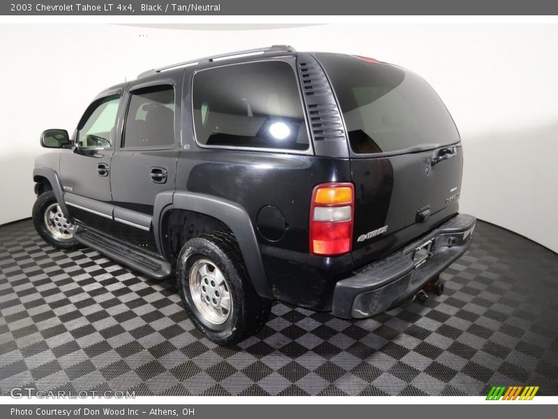 Black / Tan/Neutral 2003 Chevrolet Tahoe LT 4x4