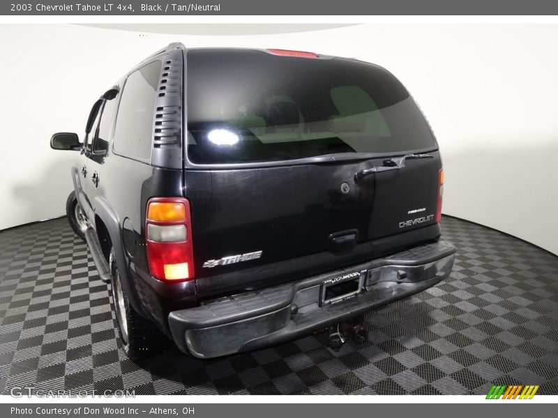 Black / Tan/Neutral 2003 Chevrolet Tahoe LT 4x4