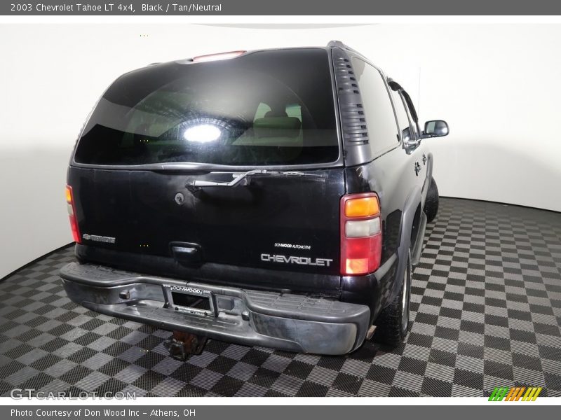 Black / Tan/Neutral 2003 Chevrolet Tahoe LT 4x4