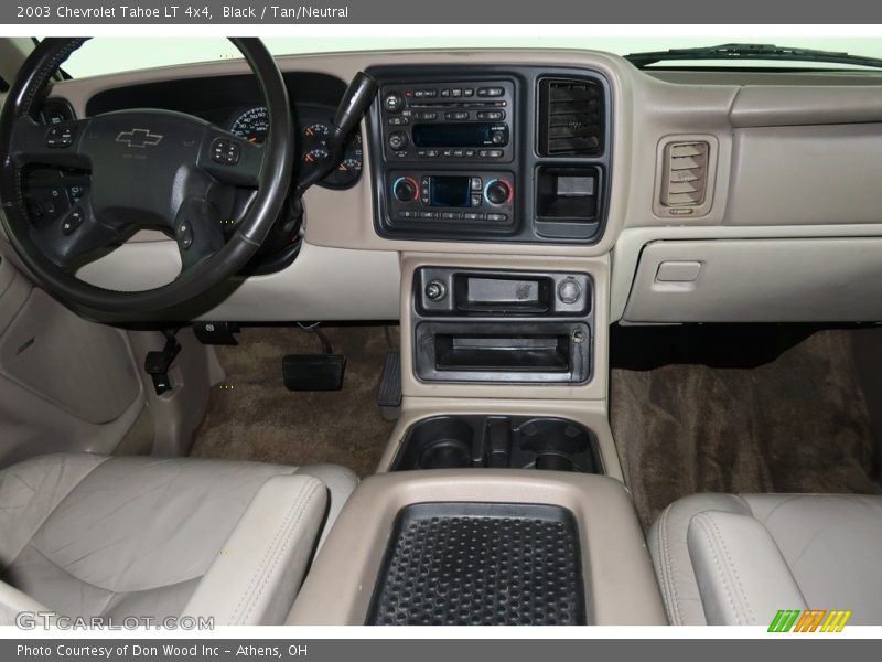 Black / Tan/Neutral 2003 Chevrolet Tahoe LT 4x4