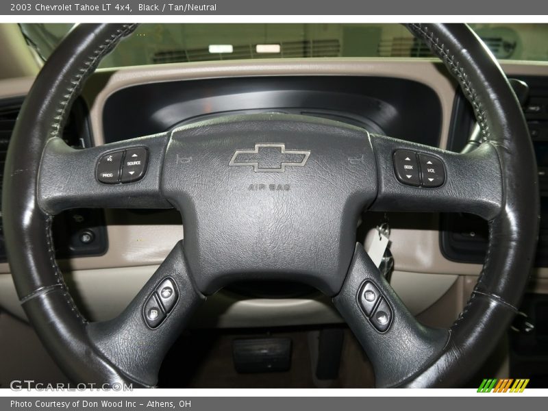 Black / Tan/Neutral 2003 Chevrolet Tahoe LT 4x4