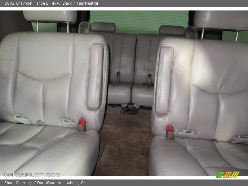 Black / Tan/Neutral 2003 Chevrolet Tahoe LT 4x4