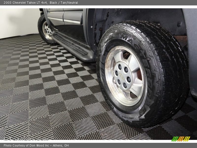 Black / Tan/Neutral 2003 Chevrolet Tahoe LT 4x4