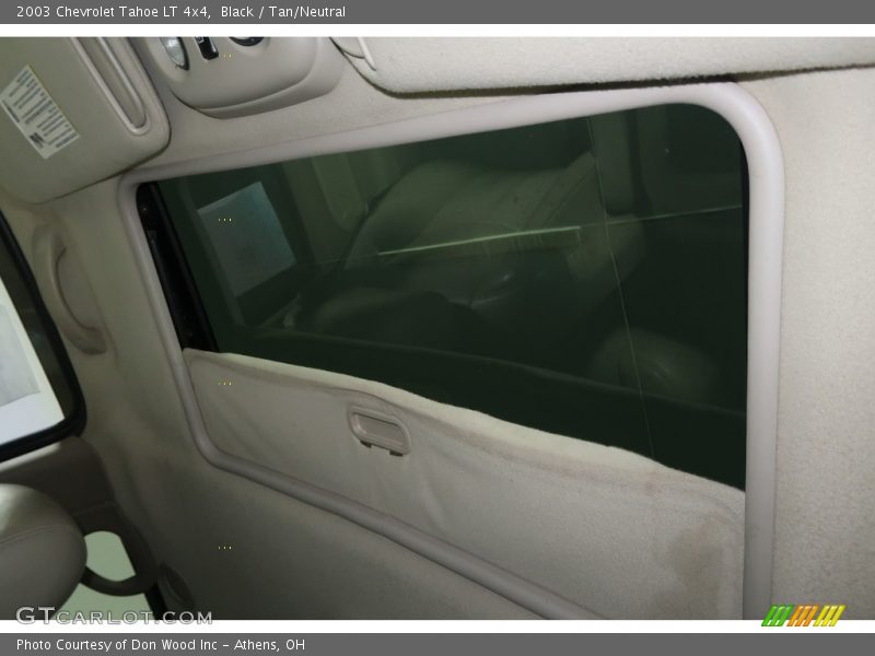 Black / Tan/Neutral 2003 Chevrolet Tahoe LT 4x4