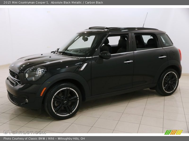 Absolute Black Metallic / Carbon Black 2015 Mini Countryman Cooper S