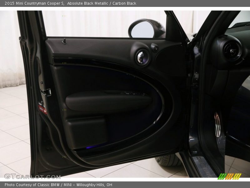 Absolute Black Metallic / Carbon Black 2015 Mini Countryman Cooper S
