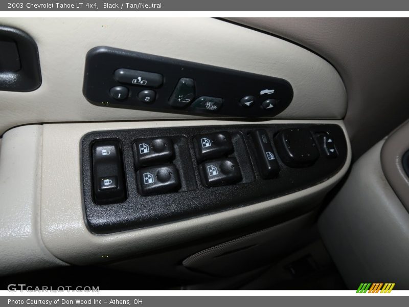 Black / Tan/Neutral 2003 Chevrolet Tahoe LT 4x4