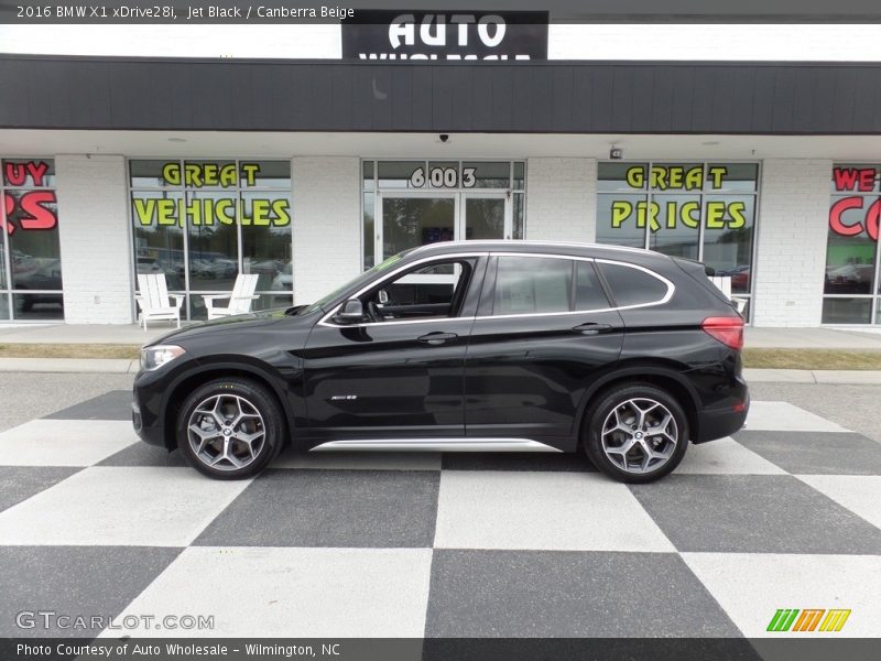 Jet Black / Canberra Beige 2016 BMW X1 xDrive28i