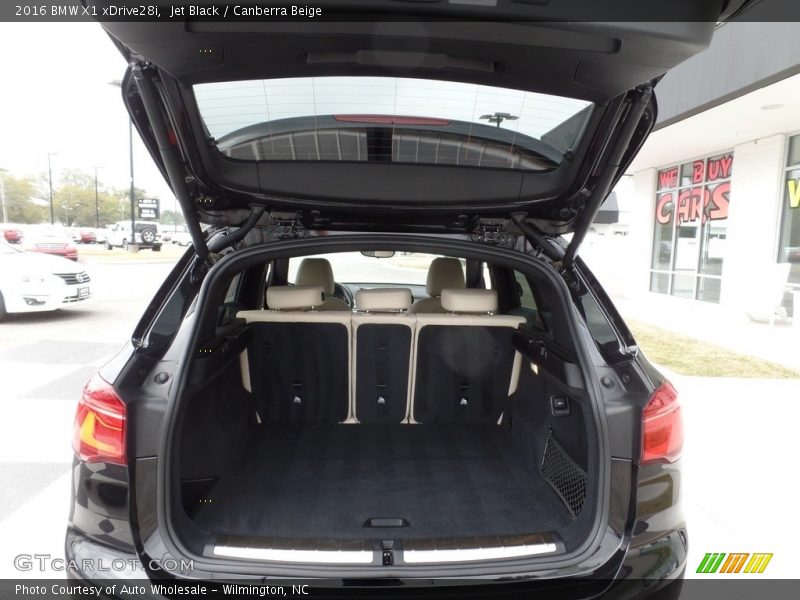 Jet Black / Canberra Beige 2016 BMW X1 xDrive28i