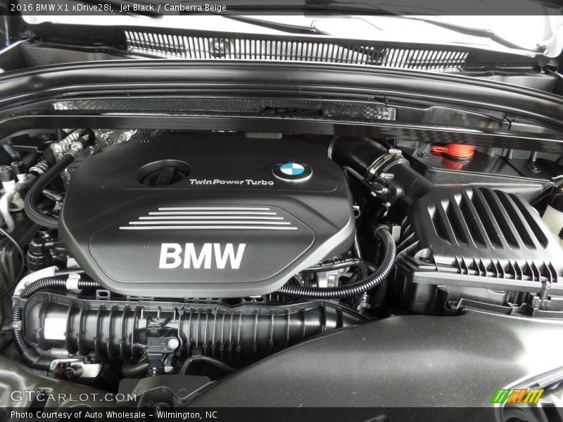Jet Black / Canberra Beige 2016 BMW X1 xDrive28i