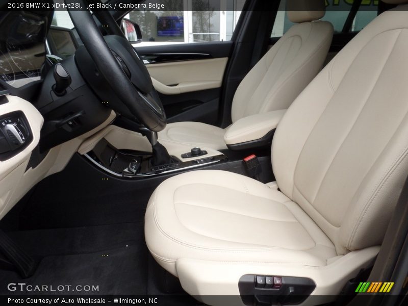 Jet Black / Canberra Beige 2016 BMW X1 xDrive28i