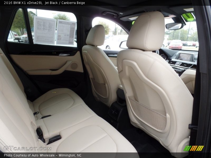 Jet Black / Canberra Beige 2016 BMW X1 xDrive28i