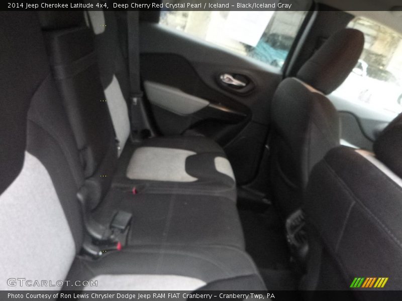 Deep Cherry Red Crystal Pearl / Iceland - Black/Iceland Gray 2014 Jeep Cherokee Latitude 4x4