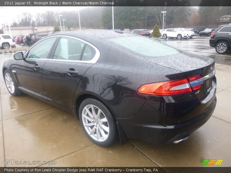 Midnight Black / Warm Charcoal/Warm Charcoal 2012 Jaguar XF