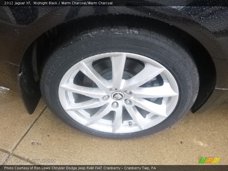 Midnight Black / Warm Charcoal/Warm Charcoal 2012 Jaguar XF