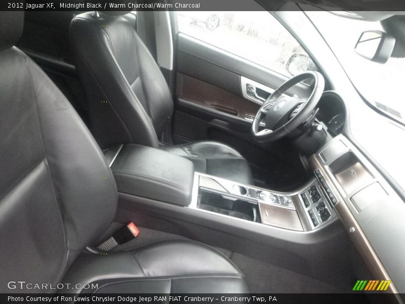 Midnight Black / Warm Charcoal/Warm Charcoal 2012 Jaguar XF