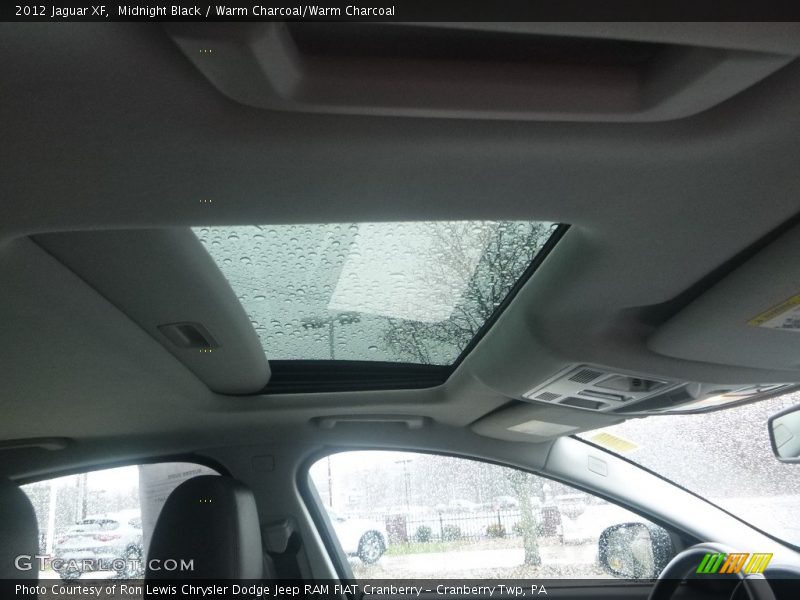 Midnight Black / Warm Charcoal/Warm Charcoal 2012 Jaguar XF