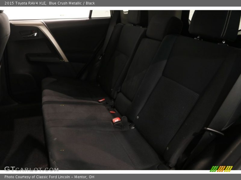 Blue Crush Metallic / Black 2015 Toyota RAV4 XLE