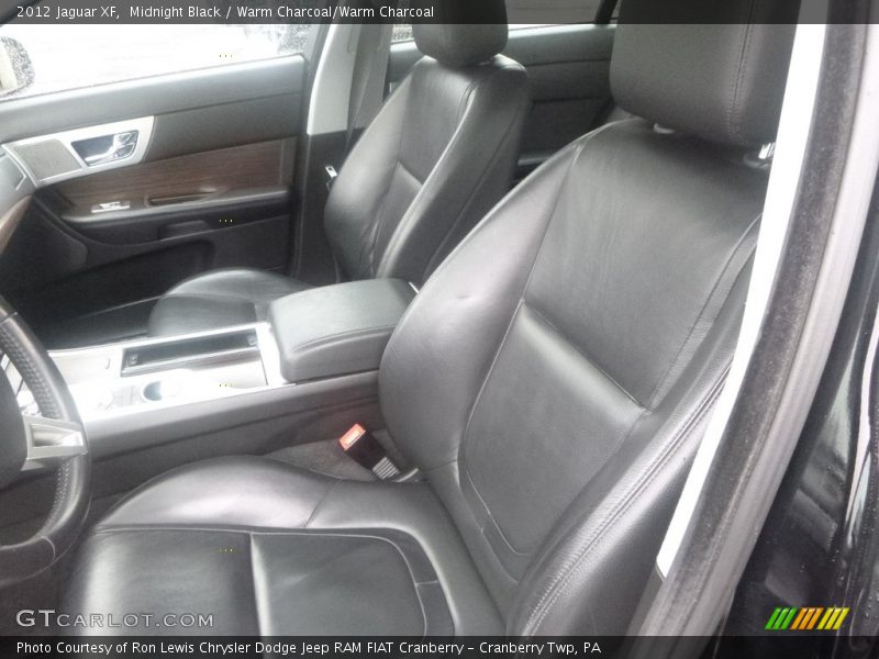 Midnight Black / Warm Charcoal/Warm Charcoal 2012 Jaguar XF