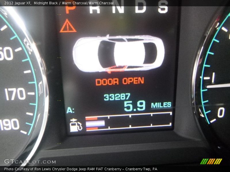 Midnight Black / Warm Charcoal/Warm Charcoal 2012 Jaguar XF