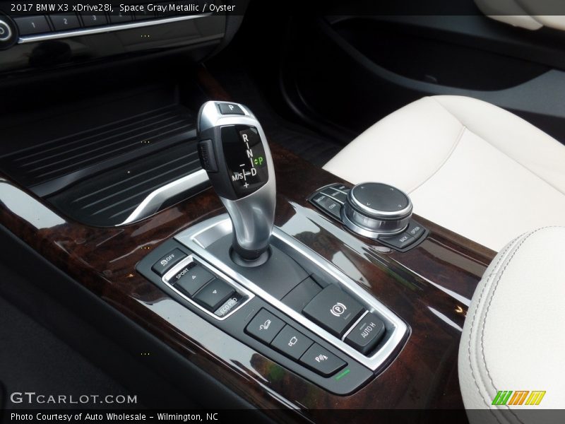 Space Gray Metallic / Oyster 2017 BMW X3 xDrive28i