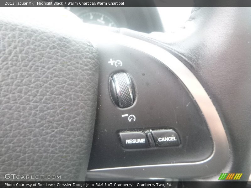 Midnight Black / Warm Charcoal/Warm Charcoal 2012 Jaguar XF