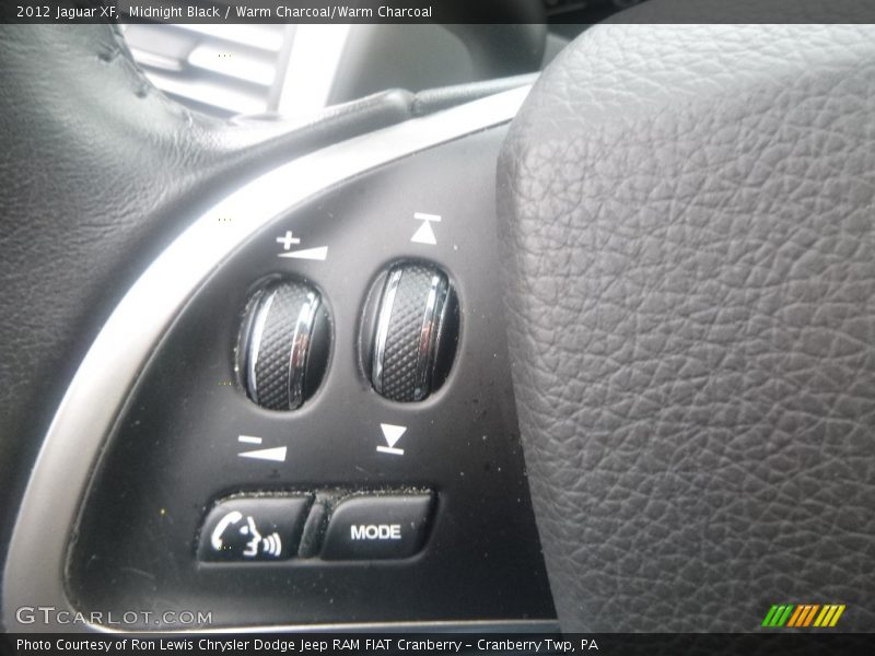 Midnight Black / Warm Charcoal/Warm Charcoal 2012 Jaguar XF