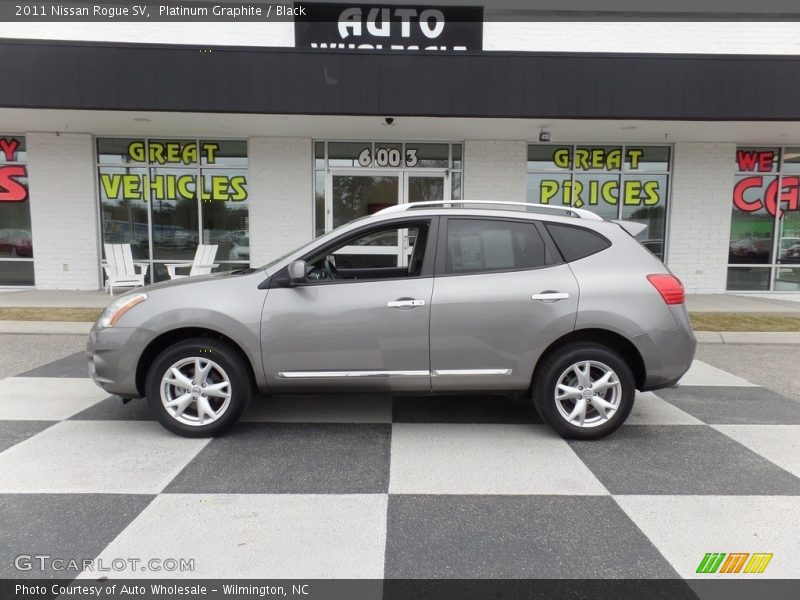 Platinum Graphite / Black 2011 Nissan Rogue SV