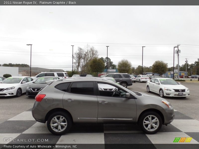 Platinum Graphite / Black 2011 Nissan Rogue SV