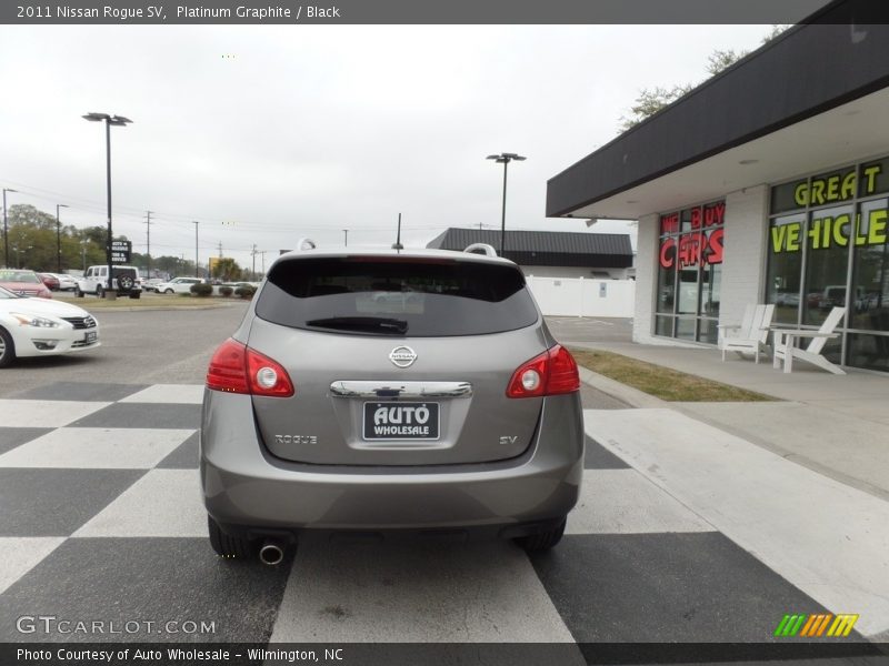 Platinum Graphite / Black 2011 Nissan Rogue SV
