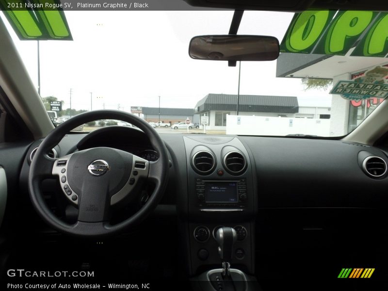 Platinum Graphite / Black 2011 Nissan Rogue SV