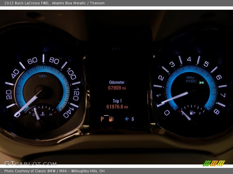 Atlantis Blue Metallic / Titanium 2013 Buick LaCrosse FWD