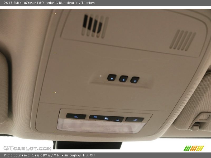 Atlantis Blue Metallic / Titanium 2013 Buick LaCrosse FWD